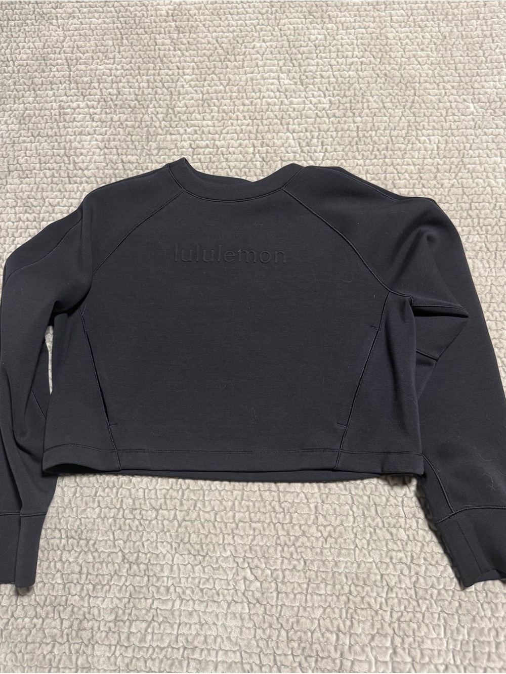 lululemon Smooth Spacer Cropped Pullover Graphic